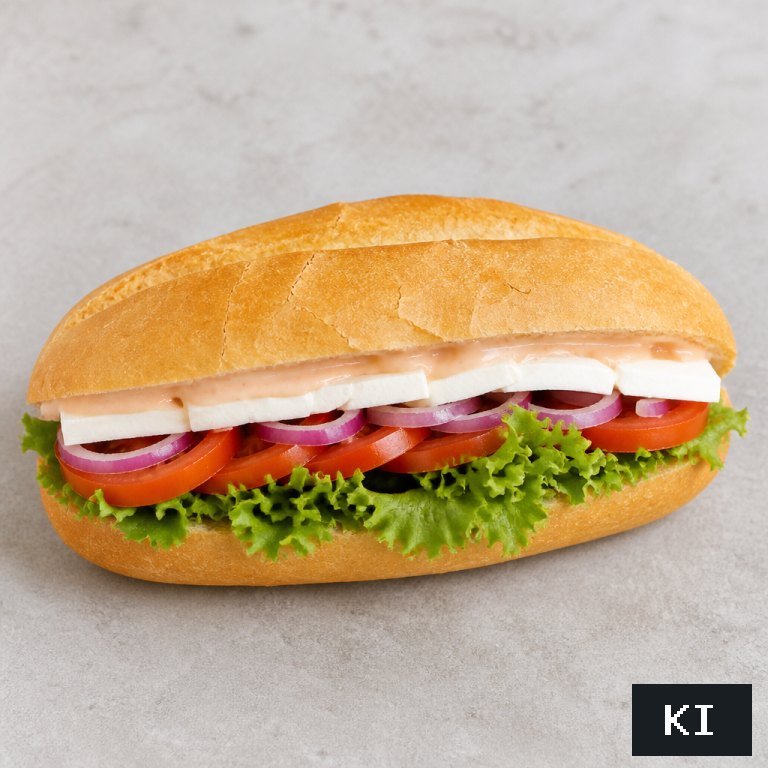 Vegetarisches Sandwich